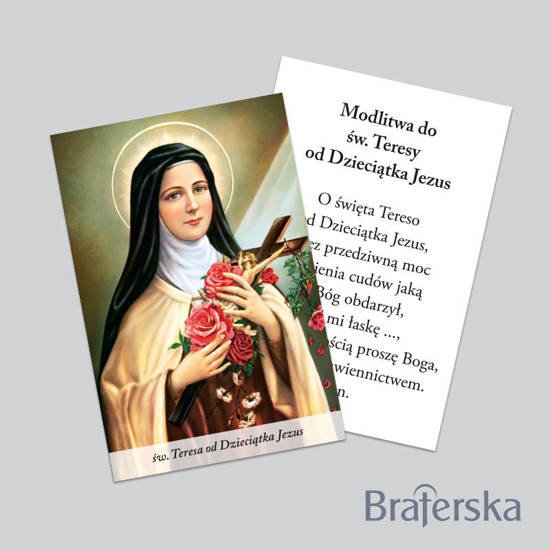 Obrazki św. Teresa Od Dzieciątka Jezus | Braterska