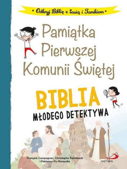 Biblia młodego detektywa (obwoluta I Komunia św.)