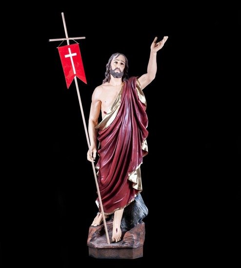 Figura - Jezus Zmartwychwstały - 110 cm