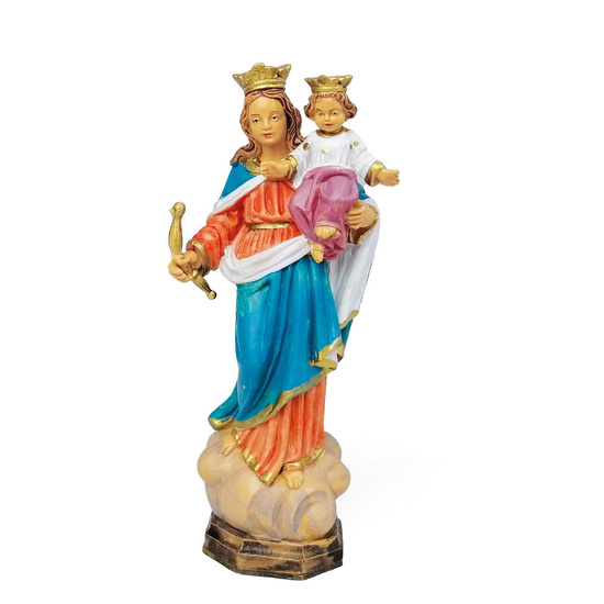 Figurka Maryja Wspomożycielka - 15 cm nietłukąca