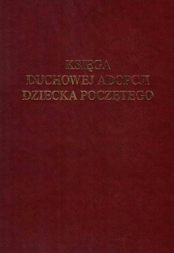 Księga duchowej adopcji dziecka poczętego