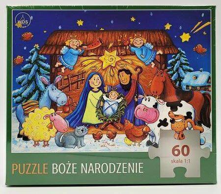 PUZZLE WDS 60 el. BOŻE NARODZENIE