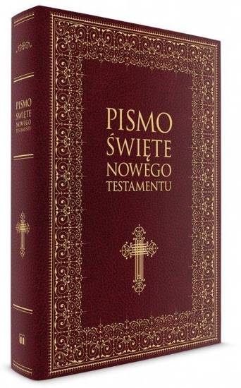 Pismo Święte Nowego Testamentu. Duże litery