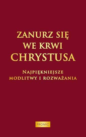 Zanurz się we Krwi Chrystusa. Najpiękniejsze modlitwy i rozważania