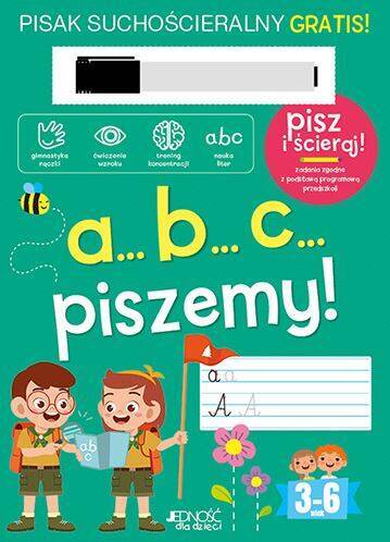 a...b...c... piszemy! + pisak suchościeralny GRATIS!